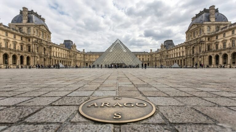 Arago’s Medal in Louvre