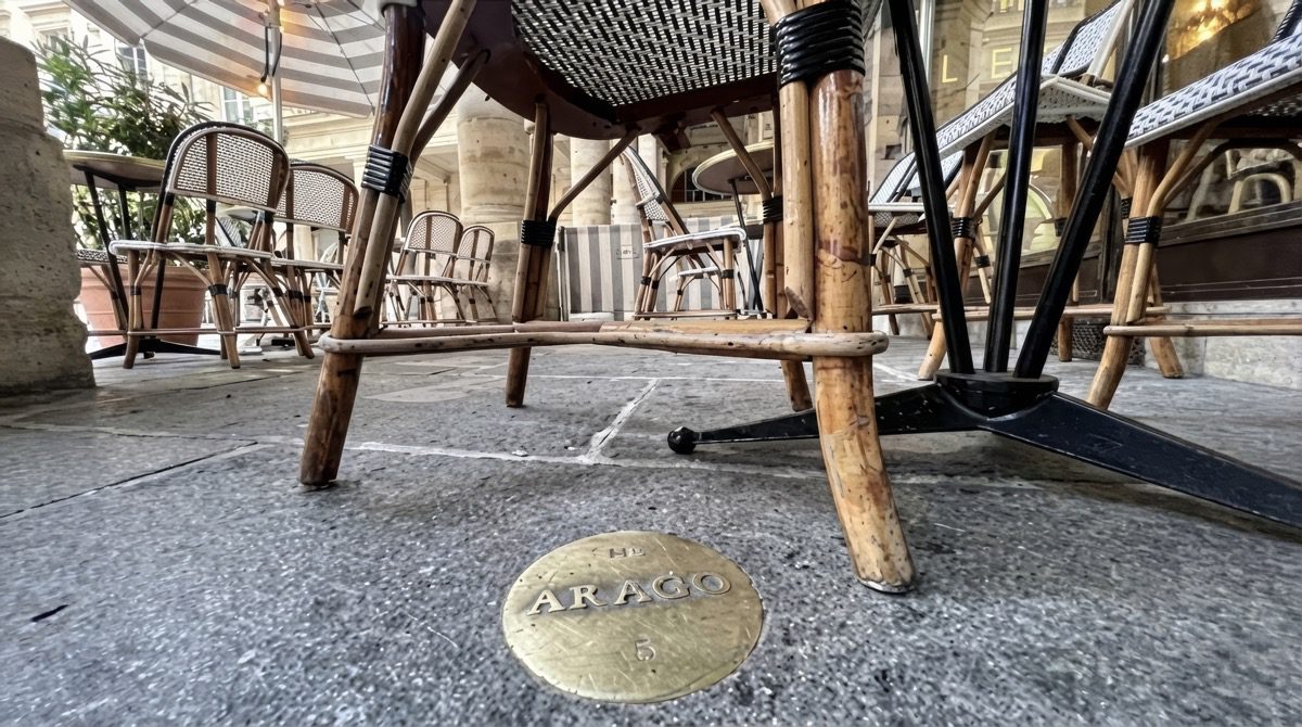 Medal Arago in Paris