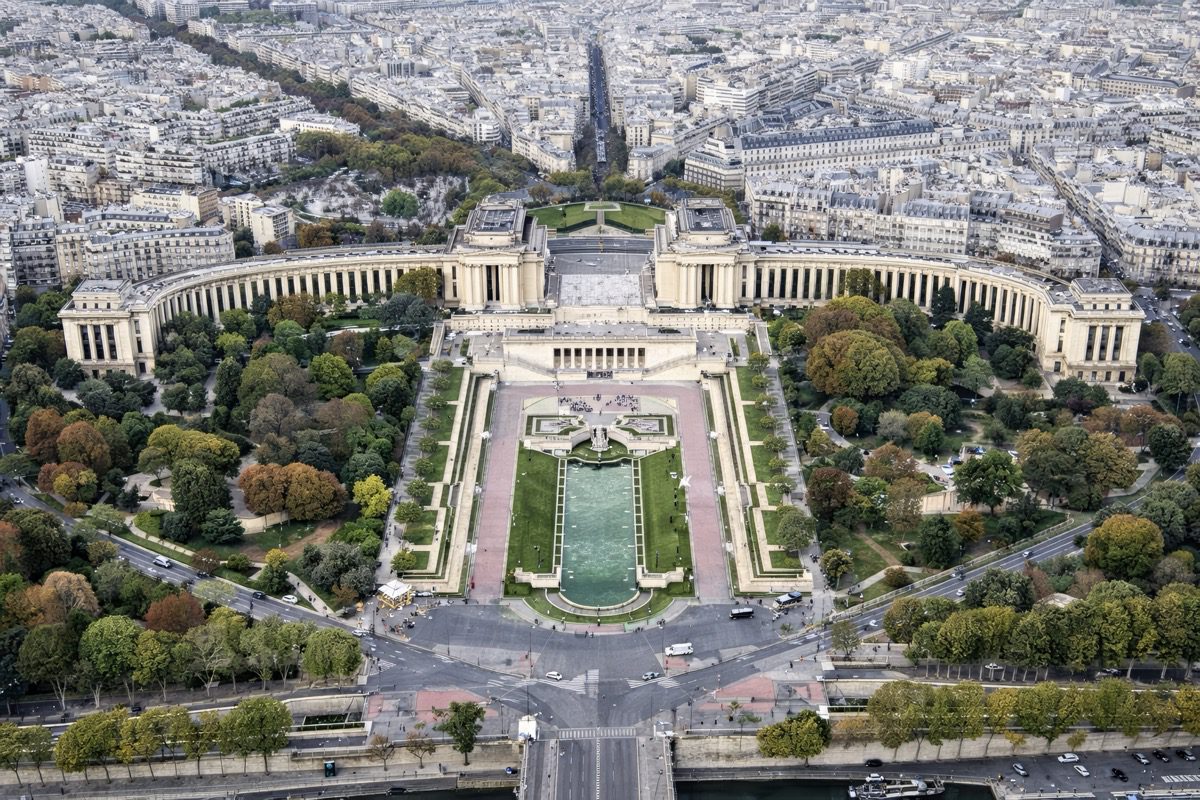 Chaillot from Eiffel