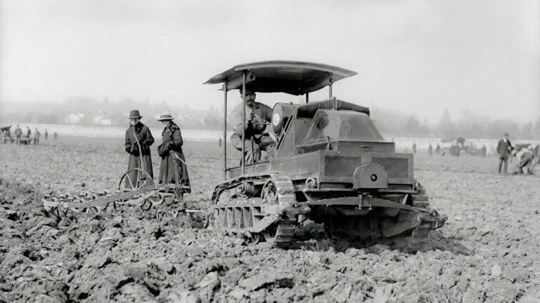 1919年、サンジェルマン アンレイのラ・ジョンクション農場