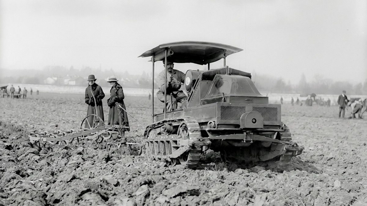 1919年、サンジェルマン アンレイのラ・ジョンクション農場