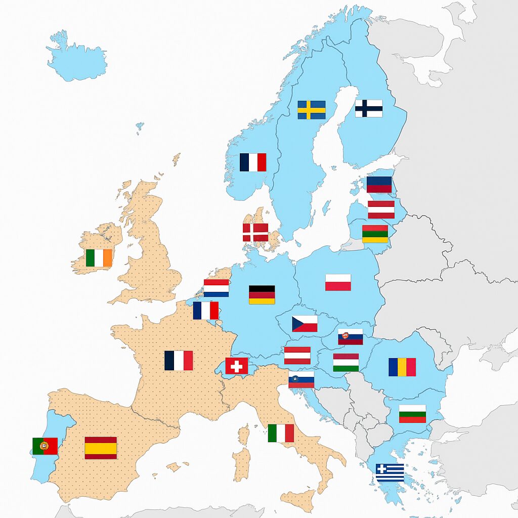 EUの規制強化に賛成する国・反対する国