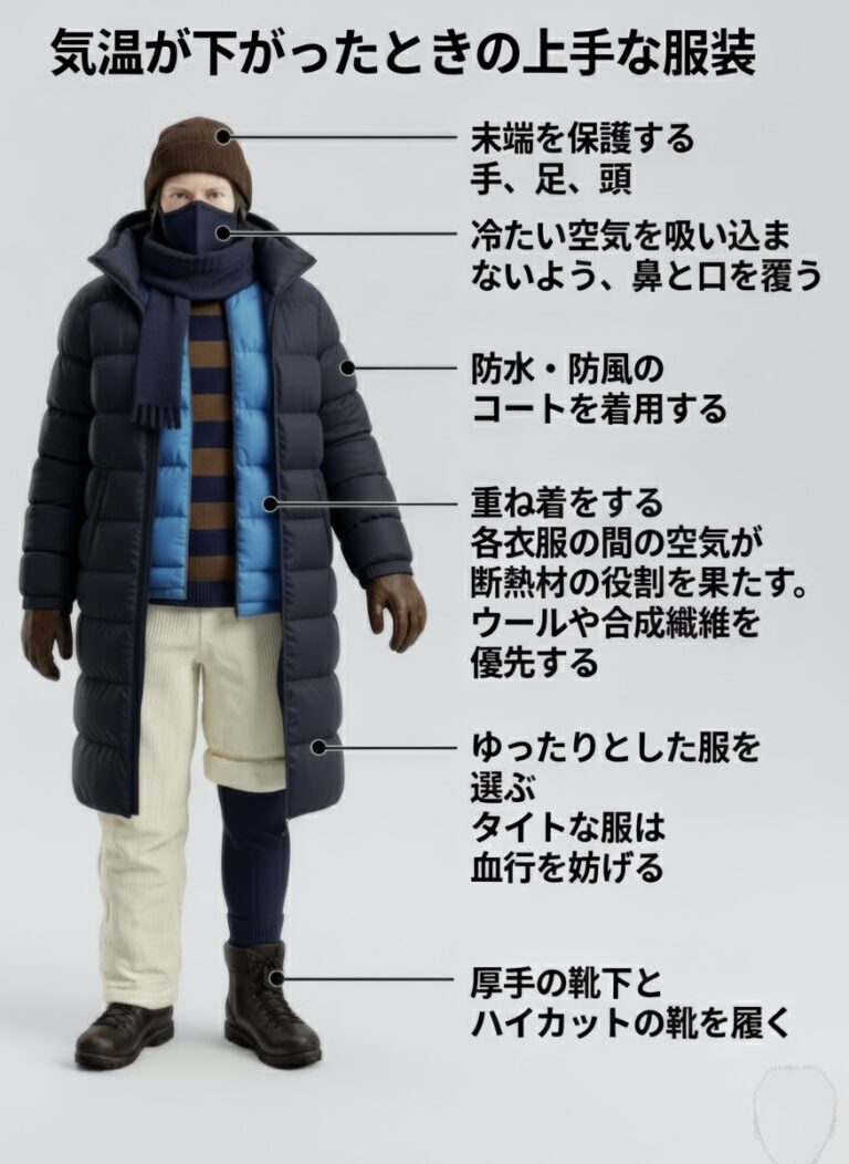 上手な重ね着のしかた