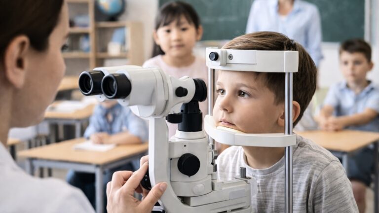 フランスで進む近視対策