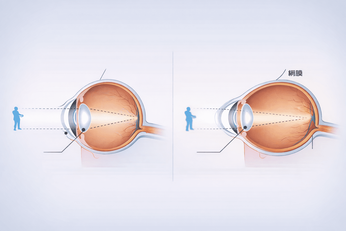 近視のしくみ