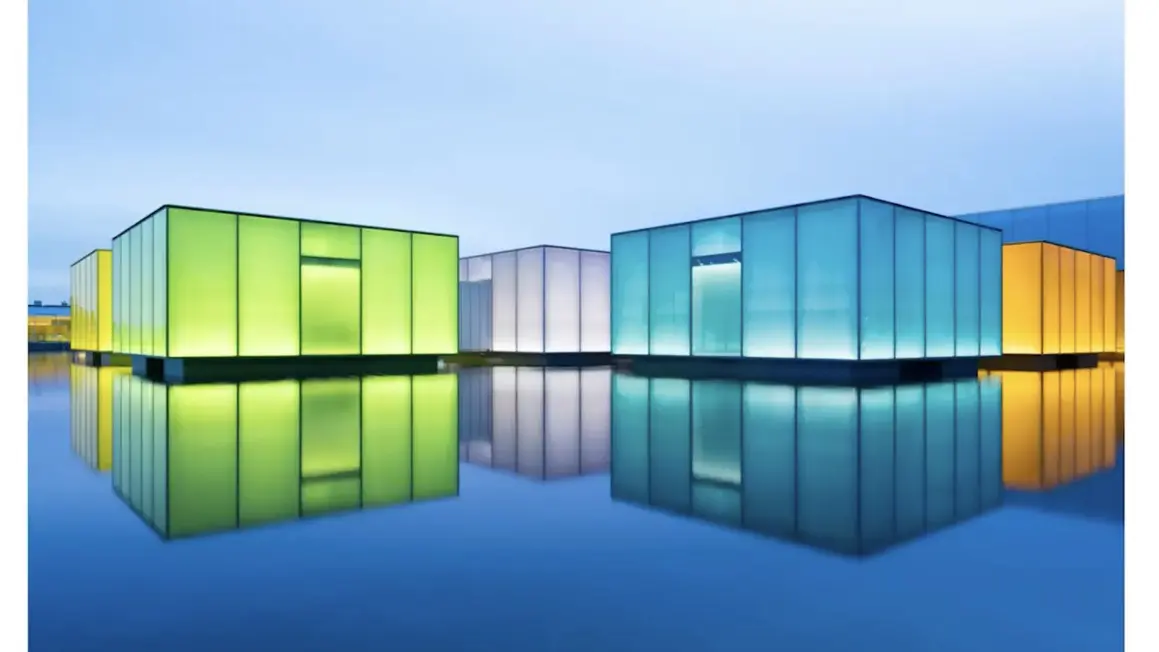 Simose Art Museum on the sea